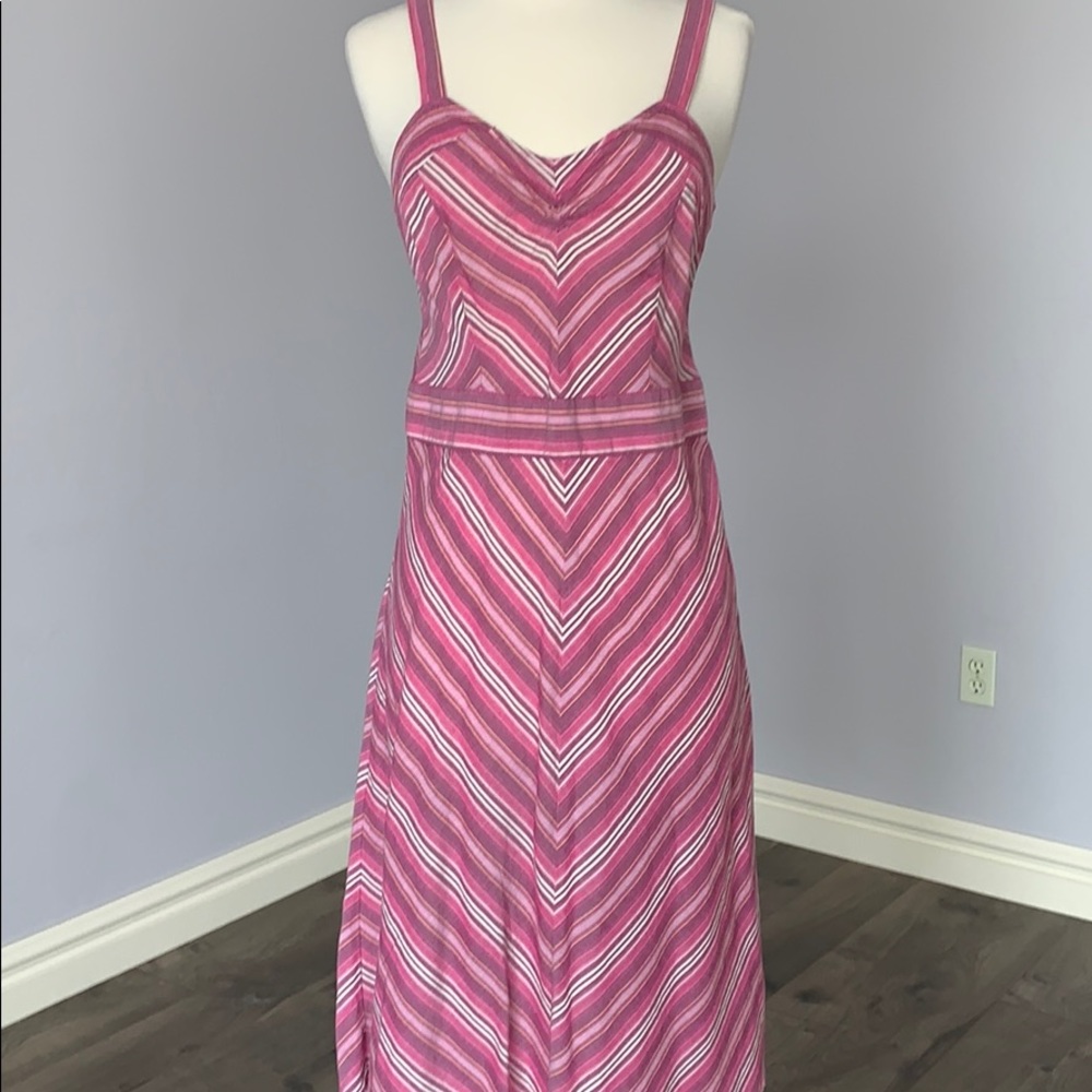 Tommy Hilfiger Pink Cotton Sundress (S)